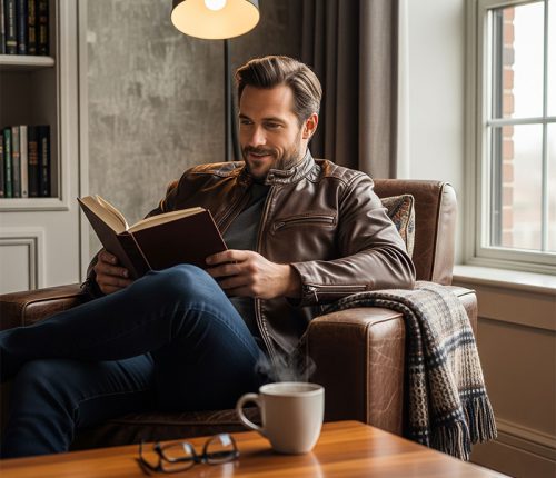 Mens leather jackets